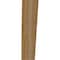 Ekena Millwork 6"W x 24"D x 24"H Traditional Rough Sawn Knee Brace, Western Red Cedar BRC06X24X24TRA00RWR - alternate 4
